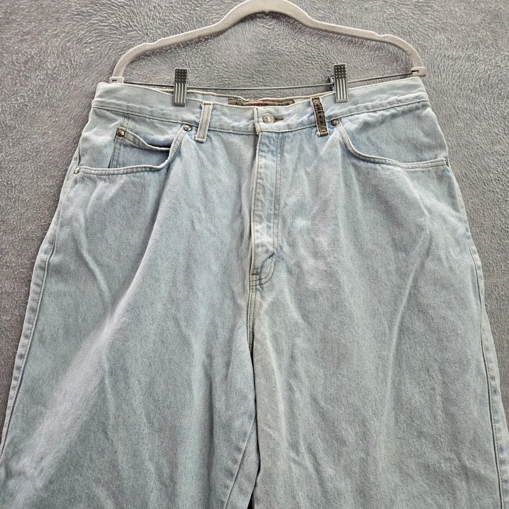 VINTAGE Levi's 900‎ Women Jeans 18 Blue Denim Mom High Rise Silver Tab 90s USA